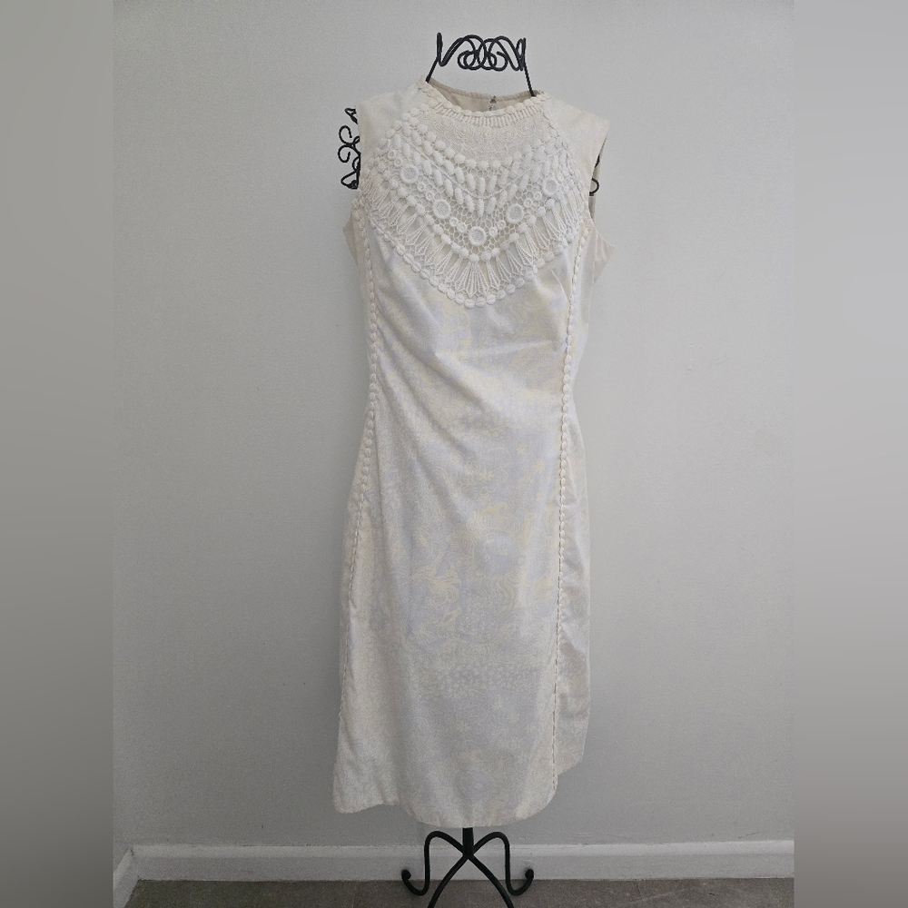 Elegant Cream Lace Dresse The Lilly, Lilly Pulitzer Sleeves Dress